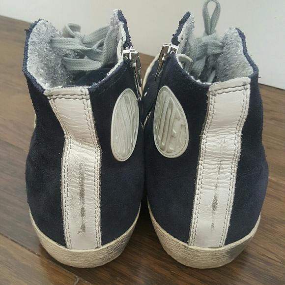 Golden Goose GGDB Hi Top Sneakers Sz8 - Picture 4 of 8